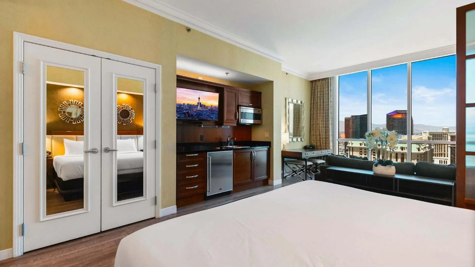 No Resort Fee Penthouse Balcony & Free Valet Las Vegas Semesterbostad