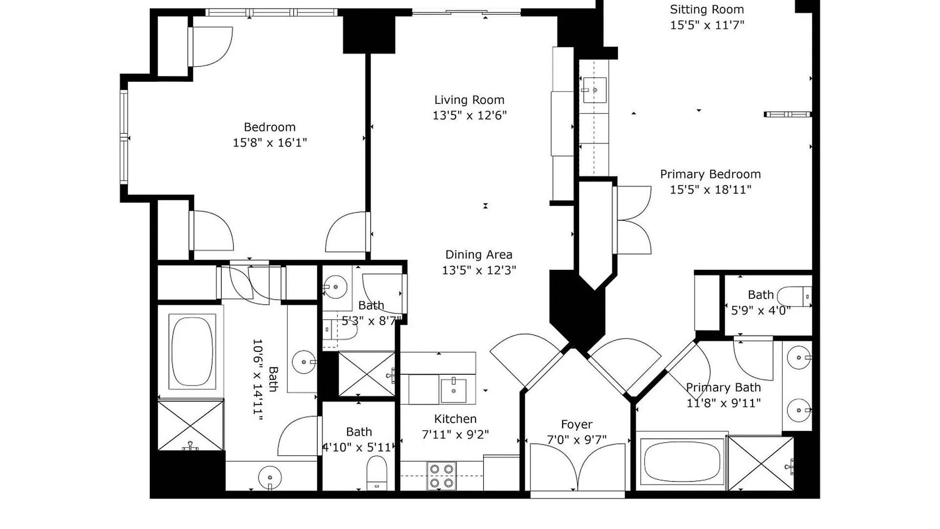 Semesterbostad No Resort Fee Penthouse Balcony & Free Valet Las Vegas